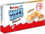 [Backorder] Kinder Happy Hippo Hazelnut Biscuit Multipack 5 Bars $2.50 + Delivery ($0 with Prime/ $59 Spend) @ Amazon AU