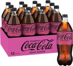 Coca-Cola Zero Sugar Raspberry Soft Drink Multipack Bottles 12x 1.25l $14.55 + Del ($0 with Prime/ $59 Spend) @ Amazon Warehouse