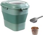 Dog Food Storage Container 15 kg Capacity Dispenser Bin $35.98 + Delivery ($0 with Prime/ $59 Spend) @ REASOR-LIFE Amazon AU