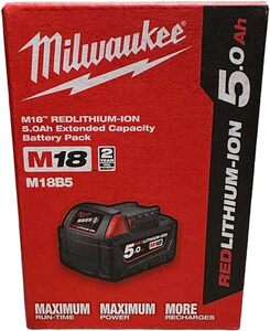 Milwaukee M18 5Ah Battery $115 Delivered @ Tradiebrokers via Amazon AU