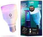LIFX Clean A60 E27 1200lm Antibacterial LED Smart Light $39 + Delivery ($0 C&C or In-Store at Selected Locations) @ JB Hi-Fi