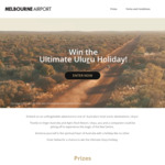 [VIC/TAS] Win a 3-Night Trip for 2 to Uluru Worth $5,047 from Melbourne Airport