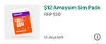 amaysim $30 SIM Pack for $12 @ 7-Eleven (via App)