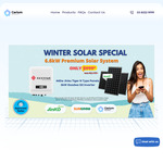 [VIC] 6.6kW Solar Energy System, Jinko 440W Panels, 5kW Goodwe Inverter $2,399 (Upfront: $999, Was $2,199) @ Cerium Energy