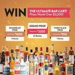 Win $2300, $1600, or $900 Worth of Whisky, Gin, and Spirits from Liquor Loot