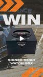 Win a Dave Reynolds Signed Seiko Watch Box and Watch from Tradie Beer