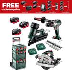 Metabo AU68307850 18V 5.5Ah Li-ion Cordless Brushless 3pce Combo Kit $999 Delivered @ Sydney Tools