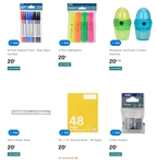 4-Pack Highlighters, 30cm Plastic Ruler, 10-Pack Ballpoint Pens + More $0.20 + Delivery ($0 OnePass/C&C/in-Store) @ Kmart