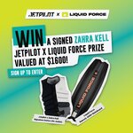 Win a Signed Jetpilot Signature Series Life Jacket and Liquid Force Remedy AERO Wakeboard Valued at $1,600 from Jetpilot