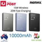 Remax Mini 10000mAh Power Bank Wireless with USB C $27.99 / Wireless with USB C and Stand $27.99 Delivered @ Remax Au eBay