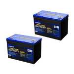 2x Kings 12V 100Ah Deep Cycle Lithium LiFePO4 Batteries $399 + $61 Delivery ($0 C&C) @ 4WD Supa Centre