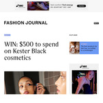 Win a $500 Kester Black Cosmetics Voucher from Fashion Journal