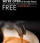 Free Small Coffee @ Cocolat Rundle Place (Adelaide)