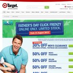Target Click Frenzy Offers - Incl Extra 30% off Mens Clearance