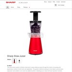 Sharp Slow Juicer - 40% off - RRP $499 - Discount Price $299