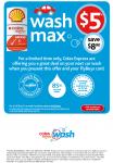 $5 Coles Maxiwash for FlyBuys Members