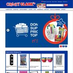 Crazy Clark's 50% off All Christmas Products 