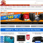 Shopping Express $149 Trifecta - 1 Day Only: 3TB HDD, 120GB SSD, Linksys EA4500, Trend Micro + More