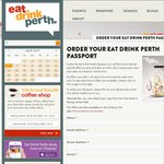 Free Eat Drink Perth Passport, Various Discount Vouchers to Popluar Eateries in Perth