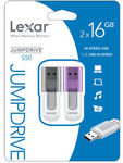 Lexar 16GB USB S50 (USB2.0) - Twin pack for $16 or $9 each at BigW