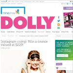 Win a One Piece Pink Lusekofte Onesie from Dolly
