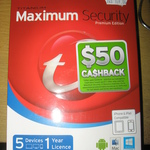 Trend Micro Maximum Security AntiVirus for $26 after $50 Cash Back Offer at JB HIFI