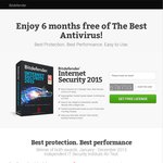 [BitDefender] 6 Months - Internet Security 2015 (FREE)