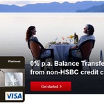 HSBC Platinum Credit Card No Annual Fees for Life