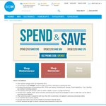 Big W Spend and Save Sale. Spend $150 Save $30, Spend $200 Save $50, Spend $250 Save $75