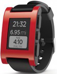 PEBBLE Smart Watch for iOS and Android RED/BLACK $122.55 Pick Up @DSE