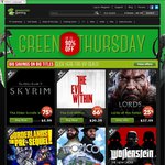 Greenman Gaming Green Thursday Sales (PC Games)