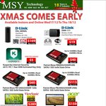 MSY - Christmas Sale - D-Link DSL-2890AL $169, Patriot Blaze 240GB SSD $113 & More