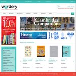 Wordery 10% off When You Purchase 2 or More Books