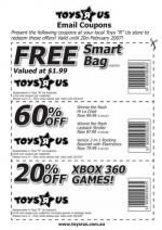 20% Off Xbox 360 Games from Toys 'R' Us' exclusive coupons