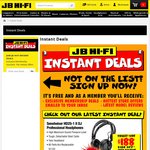 Sennheiser HD25-1 II Professional Headphones for $188 @ JB Hi-Fi (Instant Deals - Repeat)