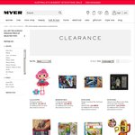 50% off (in Cart) The Already Reduced Price of Selected Toys (includes Star Wars) @ Myer