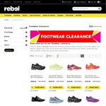 Rebel Red Ticket Savings on Footwear, Top Brands Nike Free 5.0 $120 Free Freight* (Limited Time)