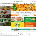 Woolworths $15 off $150 Spend
