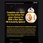 Win a Star Wars BB-8 Droid by Sphero by Completing Dicker Data Survey