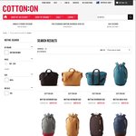 Cotton on Mattias Bags $10, Men/Women T-Shirts/Hoodie/Lightning Cable $5 ($10 Delivery or Free Shipping on Orders over $55)