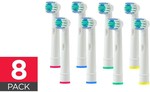 Oral-B Compatible 8 Pack Replacement Toothbrush Heads $4 (Medium Bristles), $5 (Hard Brissles) + Free Shipping @Kogan
