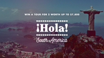 Win a South American Tour for 2 in Peru, Argentina or Colombia from TourRadar