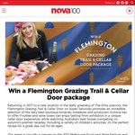 Win a Flemington Grazing Trail & Cellar Door Package Worth $530 or 1 of 10 Double Passes from Nova [VIC]