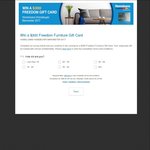 Win a $300 Freedom Furniture Gift Card from Homeloans