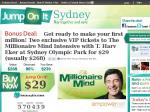 Two exclusive VIP tickets to The Millionaire Mind Sydney for $29
