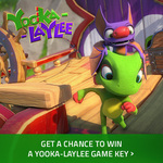 Win 1 of 30 Yooka-Laylee Game Keys from Razer