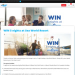 Win a 5 Night Holiday at Sea World Resort [VIC Residents - No Travel]