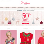 50% off All Full Price at Millers (in Store and Online)