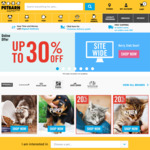 Petbarn up to 30% off Online Sitewide Eg. 25% off Most Dry Dog Foods