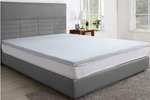 Gel Infused Memory Foam Mattress Topper with Bamboo Cover (Queen) $89 (Usually $139) with Free Shipping @ Kogan